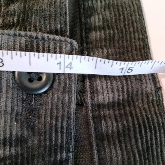 Lands’ End Womens 22W Carbo Brown Corduroy Straight leg Pants - Picture 7 of 10